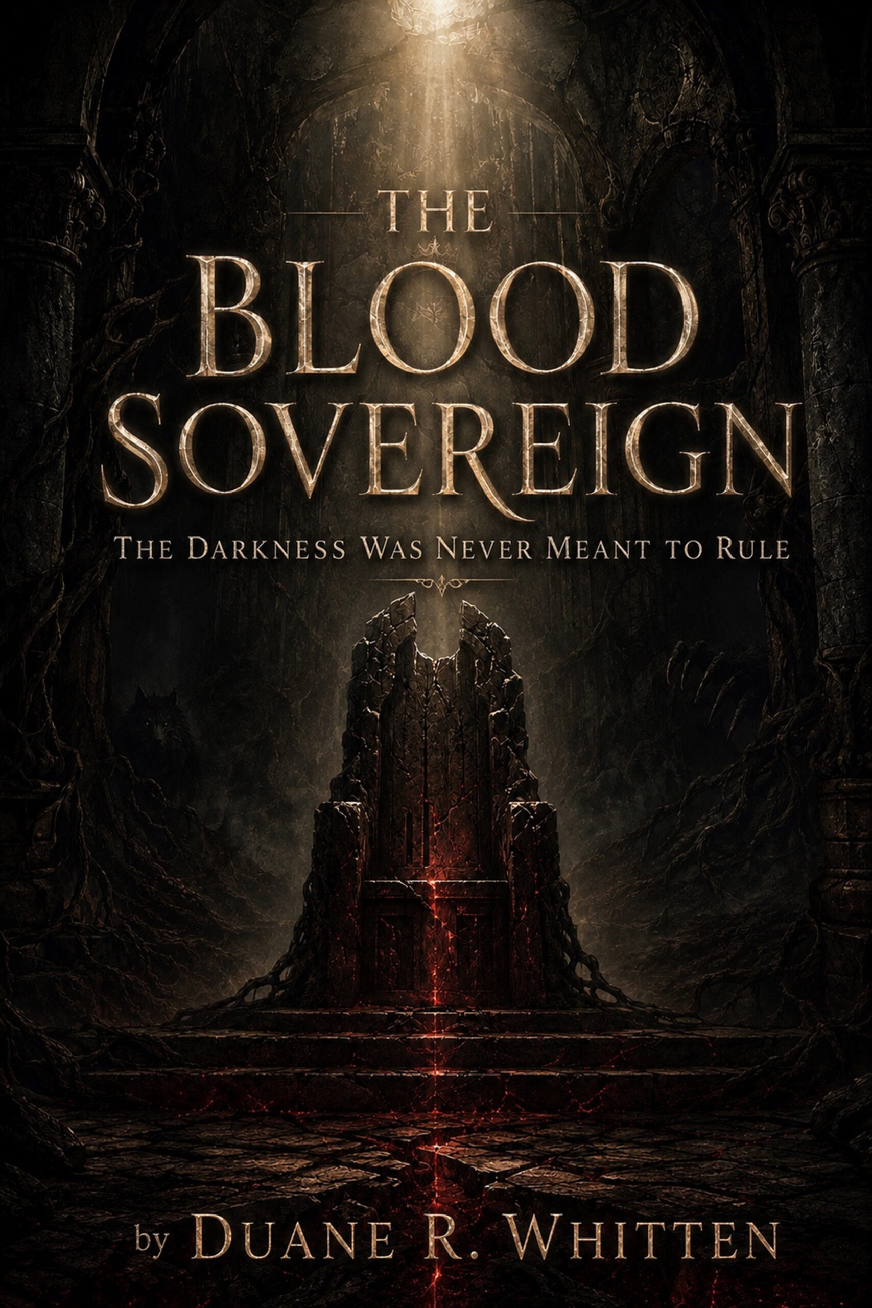 The Blood Sovereign by Duane R. Whitten book cover