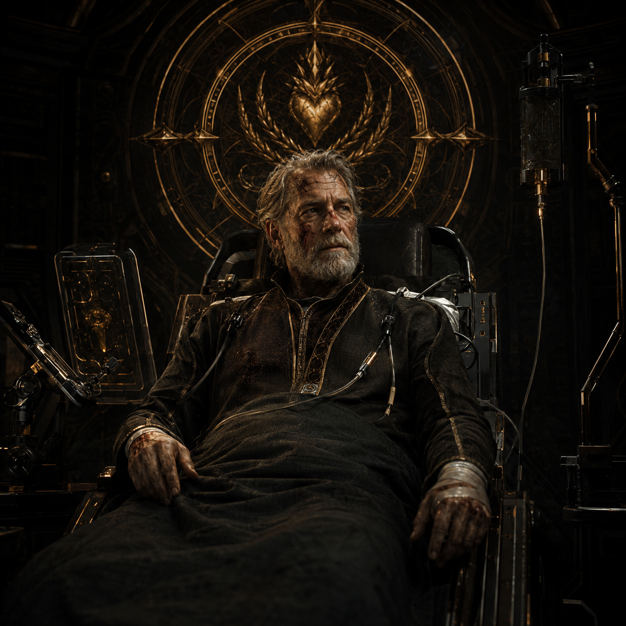 Cinematic image inspired by the succession crisis in The Divine Order
